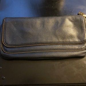 Faux Leather Clutch